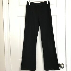 GEORGE Girl's L 14/16 or Women's XS/S Fleece Flare Pants Black Warm Comfy